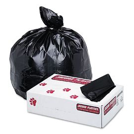Низкая плотность сумки отброса 60 галлонов, пластиковые коммерчески мешки для мусора 1.7мил
