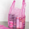 Полиэтиленовые пакеты пурпурного HDPE продуктовых сумок цвета пластикового материальные biodegradable