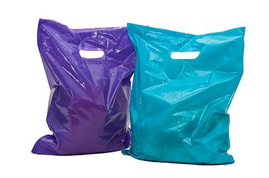 100 лоснистых сумок подарка розницы товара, сумки ЛДПЭ материальные пластиковые розничные