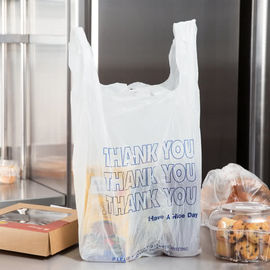 Дурабле благодарит вас сумки футболки, спасибо материал ХДПЭ продуктовой сумки