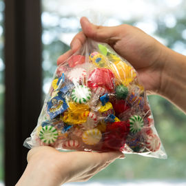 8&quot; кс 10&quot; коммерчески еда кладет пластмассу в мешки напечатанную таможней для хранения конфеты