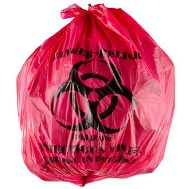 цвет 24&quot; сумок отброса изоляции 45Л заразный Ресиклабле красный кс 24&quot; высокая плотность