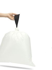 Материал ХДПЭ повторно использовал сумки отброса 10 Дравстринг - цвет белизны 25МИК