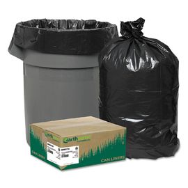 Мешки для мусора кухни ХДПЭ материальные Ресиклабле, черная мусорная корзина кладут загерметизированную звезду в мешки
