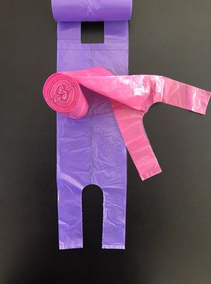 Хозяйственные сумки футболки на офисе крена и домашних пользе, пинке и пурпурном, мусорный бак таблицы