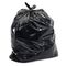 Цвет сумок отброса ХДПЭ материальный плоский Ресиклабле выбитый поверхностный черный