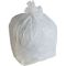 Небольшой покрашенный цвет Компостабле ХДПЭ сумок отброса Дравстринг материальный белый
